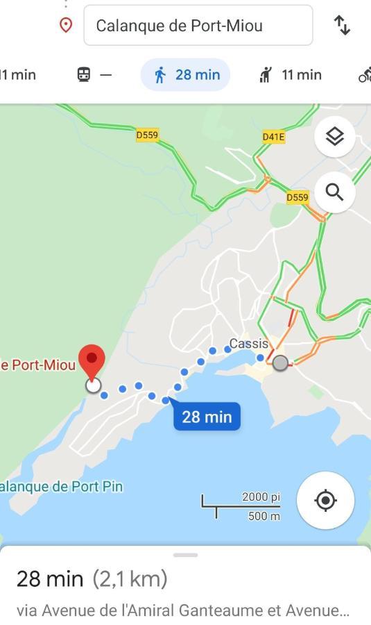 Appartement Au Coeur De Cassis Vue Sur Le Parc Екстериор снимка