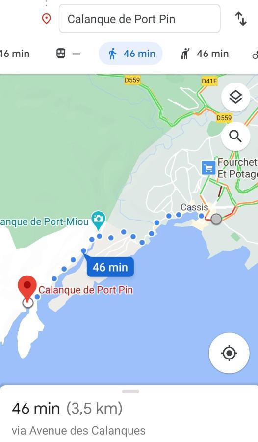 Appartement Au Coeur De Cassis Vue Sur Le Parc Екстериор снимка